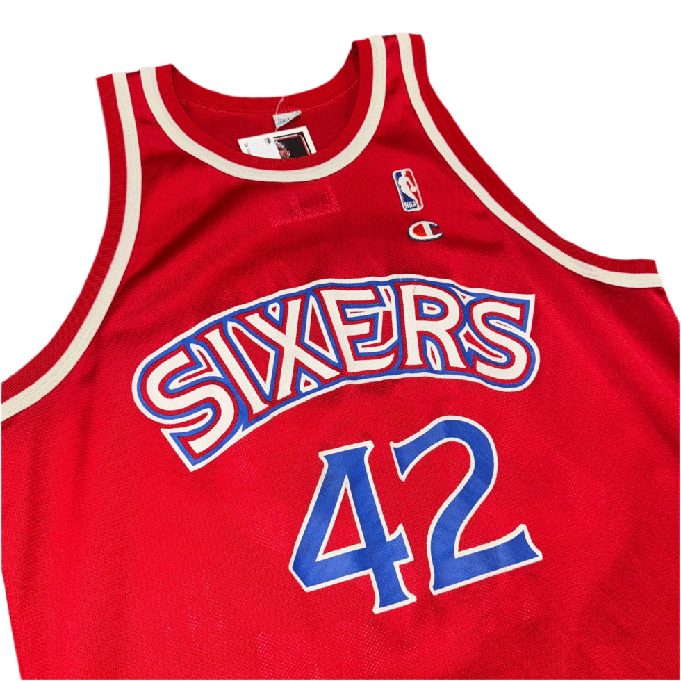 Champion Philadelphia 76ers Jerry Stackhouse Jersey Sz XL - Image 4