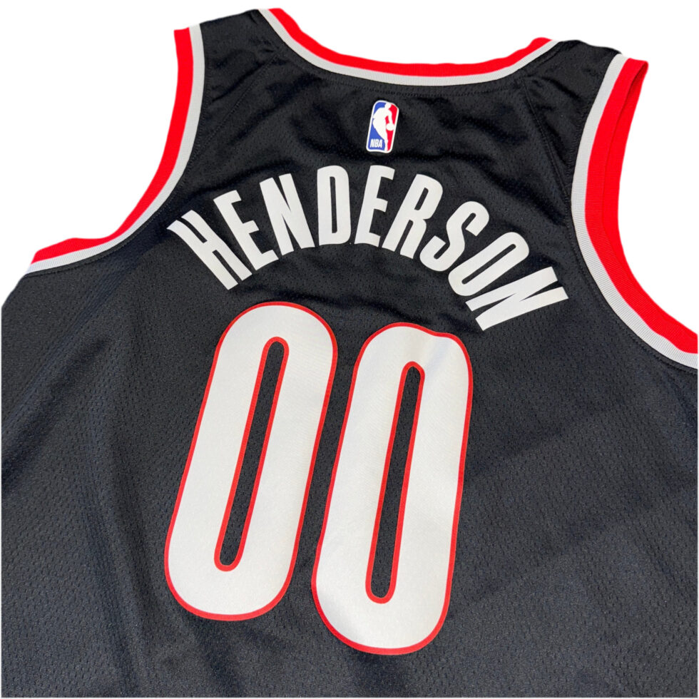 Nike Portland Trail Blazers Sc00t Henderson Jersey Sz L - Image 5