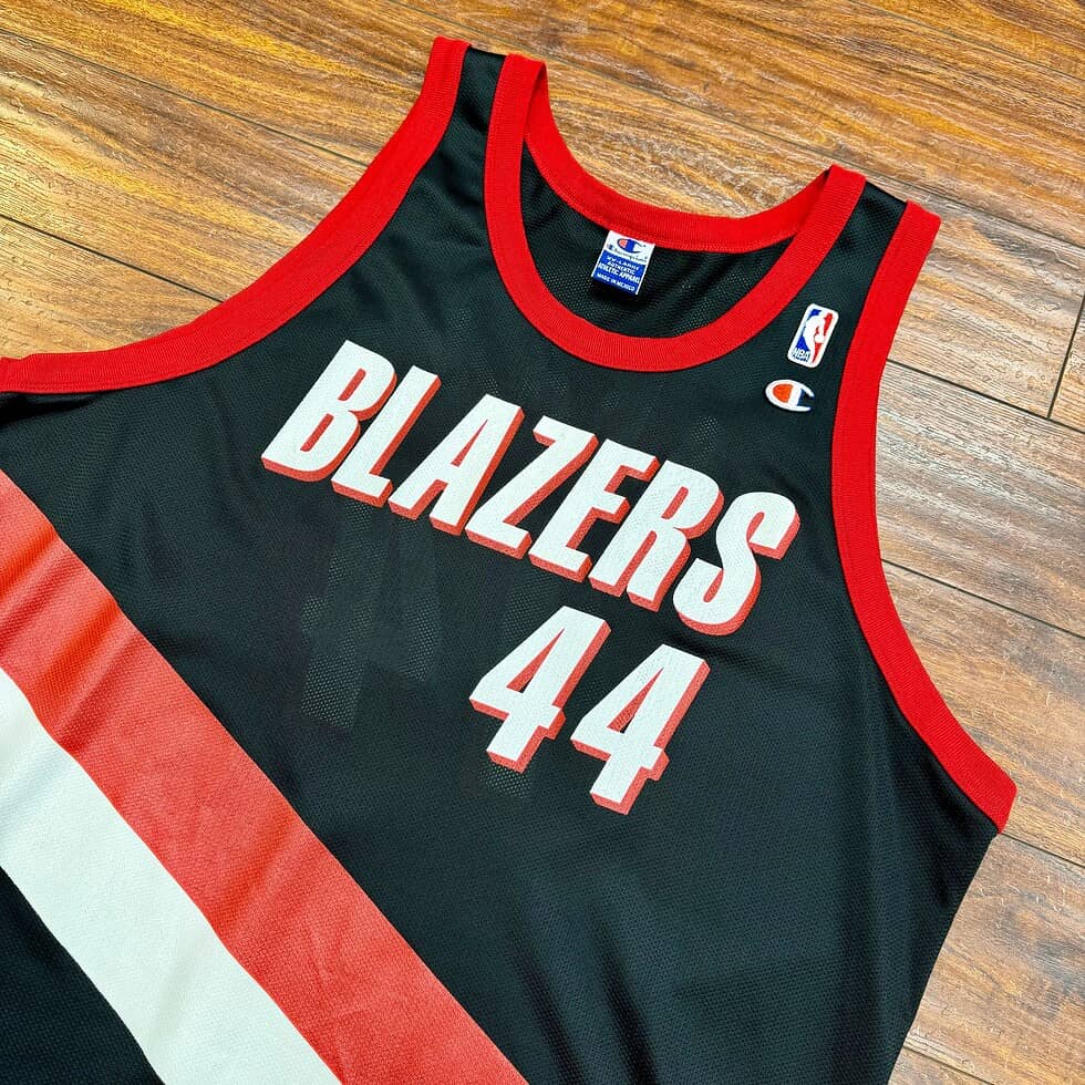 Champion 90's Blazers Brian Grant Jersey Sz 2X - Image 3