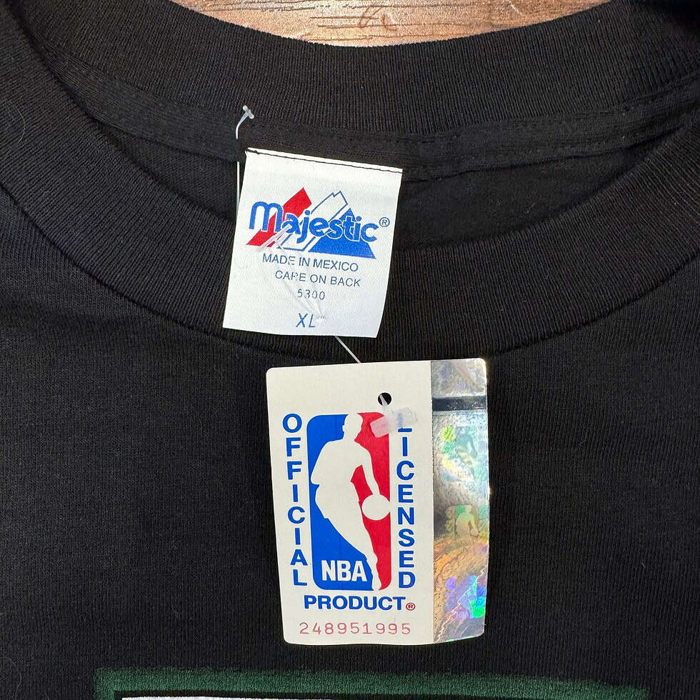 NWT Majestic Boston Celtics Tee Sz XL - Image 3