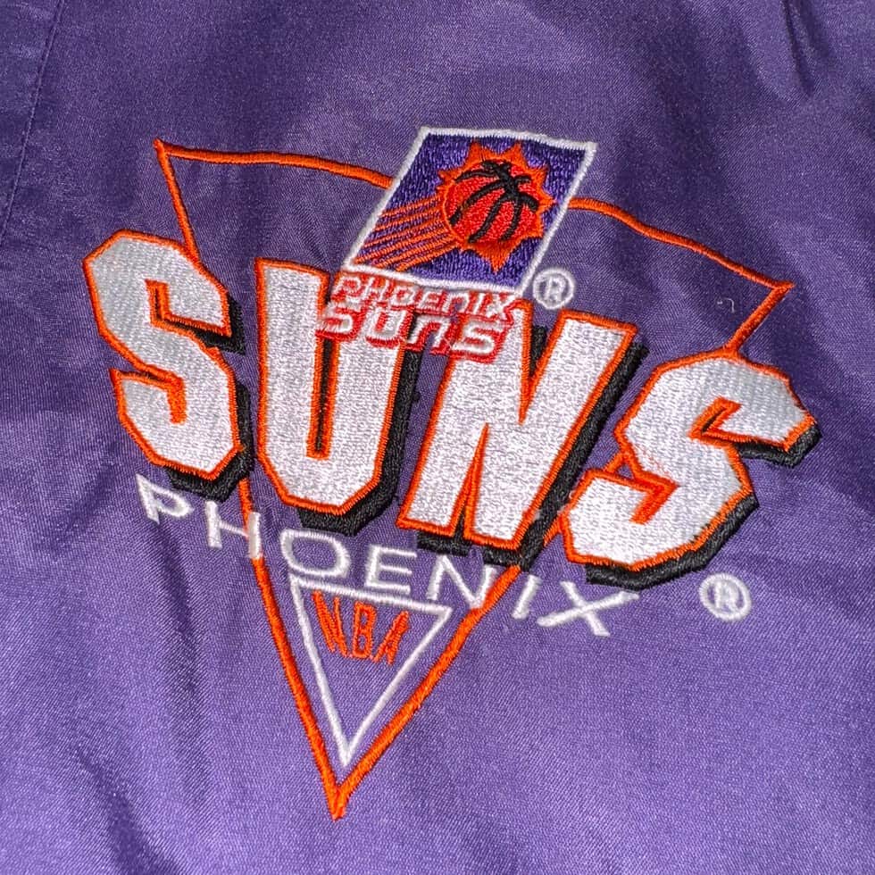 Logo 7 Phoenix Suns Puffer Jacket Sz L - Image 3