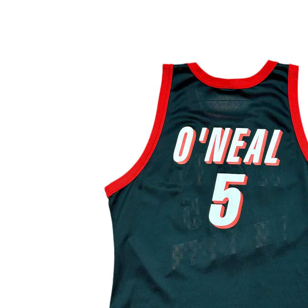Champion 90's Blazers Jermaine O’Neal Jersey Sz 2X - Image 2