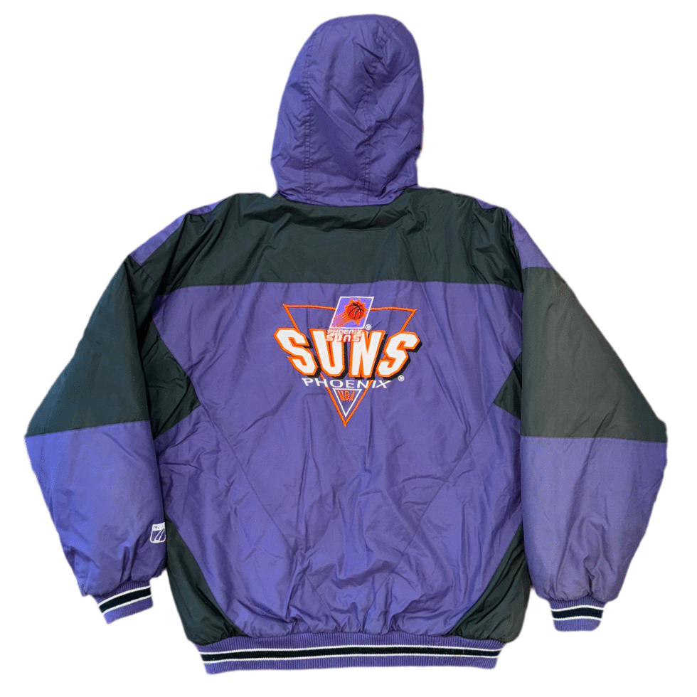 Logo 7 Phoenix Suns Puffer Jacket Sz L - Image 2
