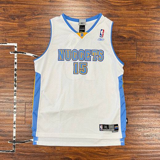 Reebok Denver Nuggets Carmelo Anthony Jersey Sz YXL