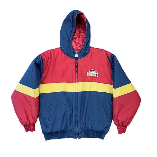Logo 7 Denver Nuggets Puffer Jacket Sz L