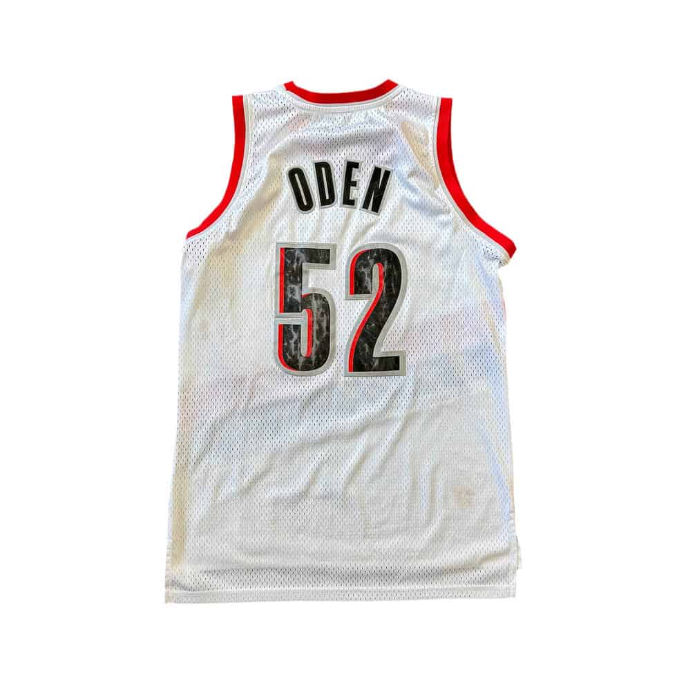 Adidas 00’s Blazers Greg Oden Jersey Sz M - Image 2