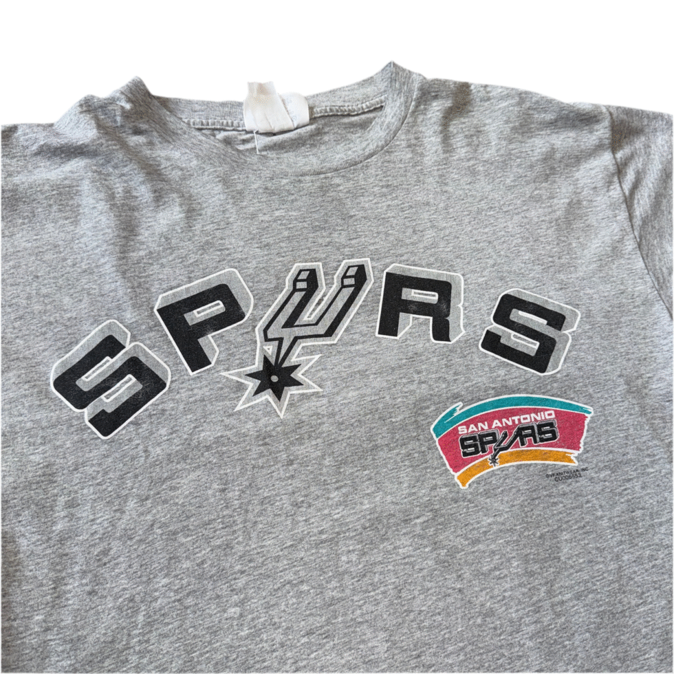 CSA 00's San Antonio Spurs Tee Sz L - Image 2