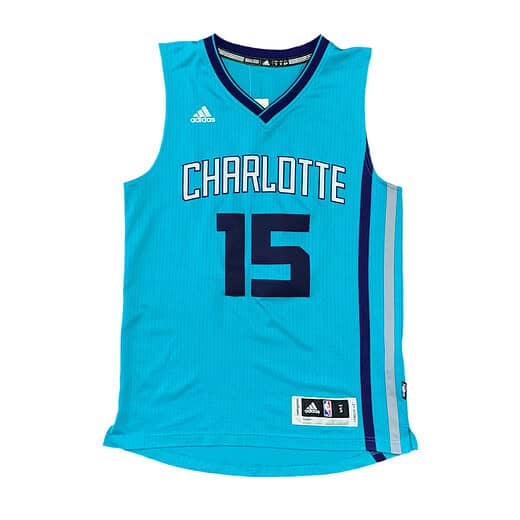 Adidas Charolette Hornets Kemba Walker Jersey Sz S