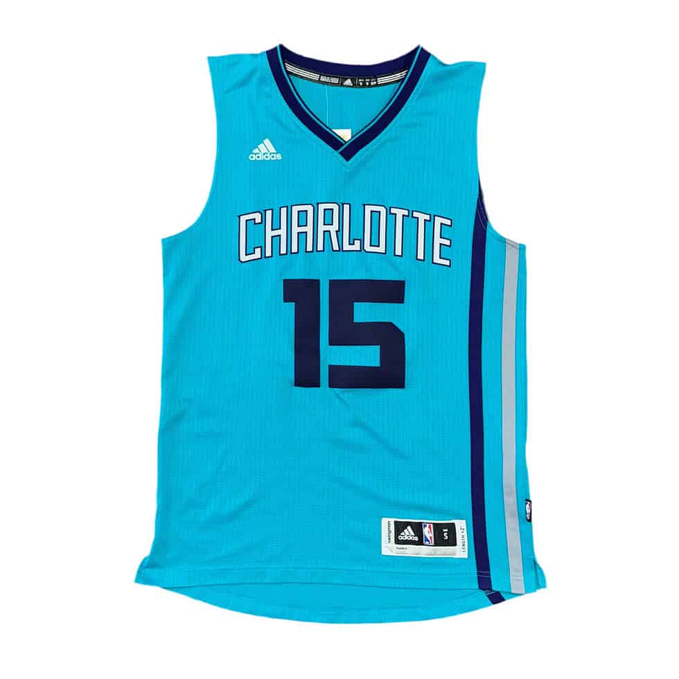 Adidas Charolette Hornets Kemba Walker Jersey Sz S