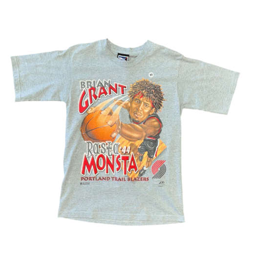 Pro Player Portland Trail Blazers Brian Grant Rasta Monster Tee Sz M