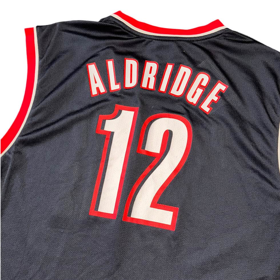 Adidas Portland Trail Blazers Lamarcus Aldridge Jersey Sz XL - Image 5