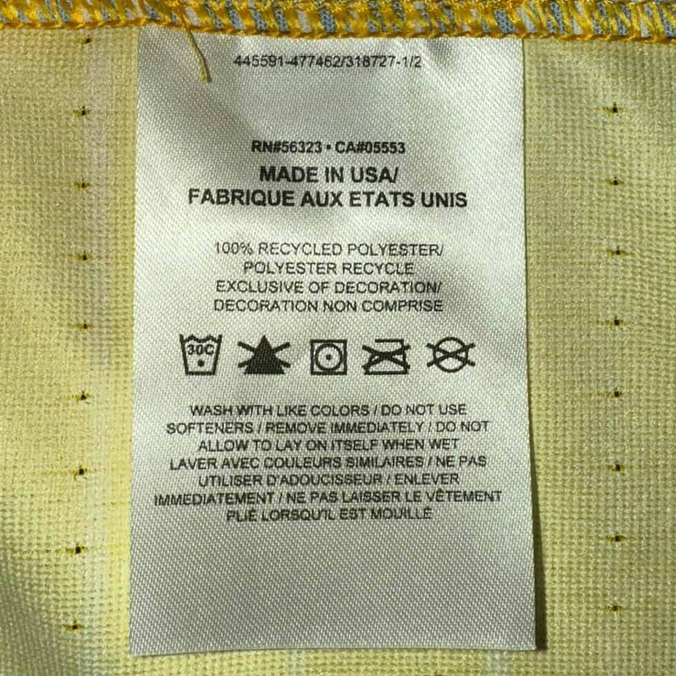 Jordan Team-Issued Yellow Marquette Jersey Sz XL + 4”Length - Image 9