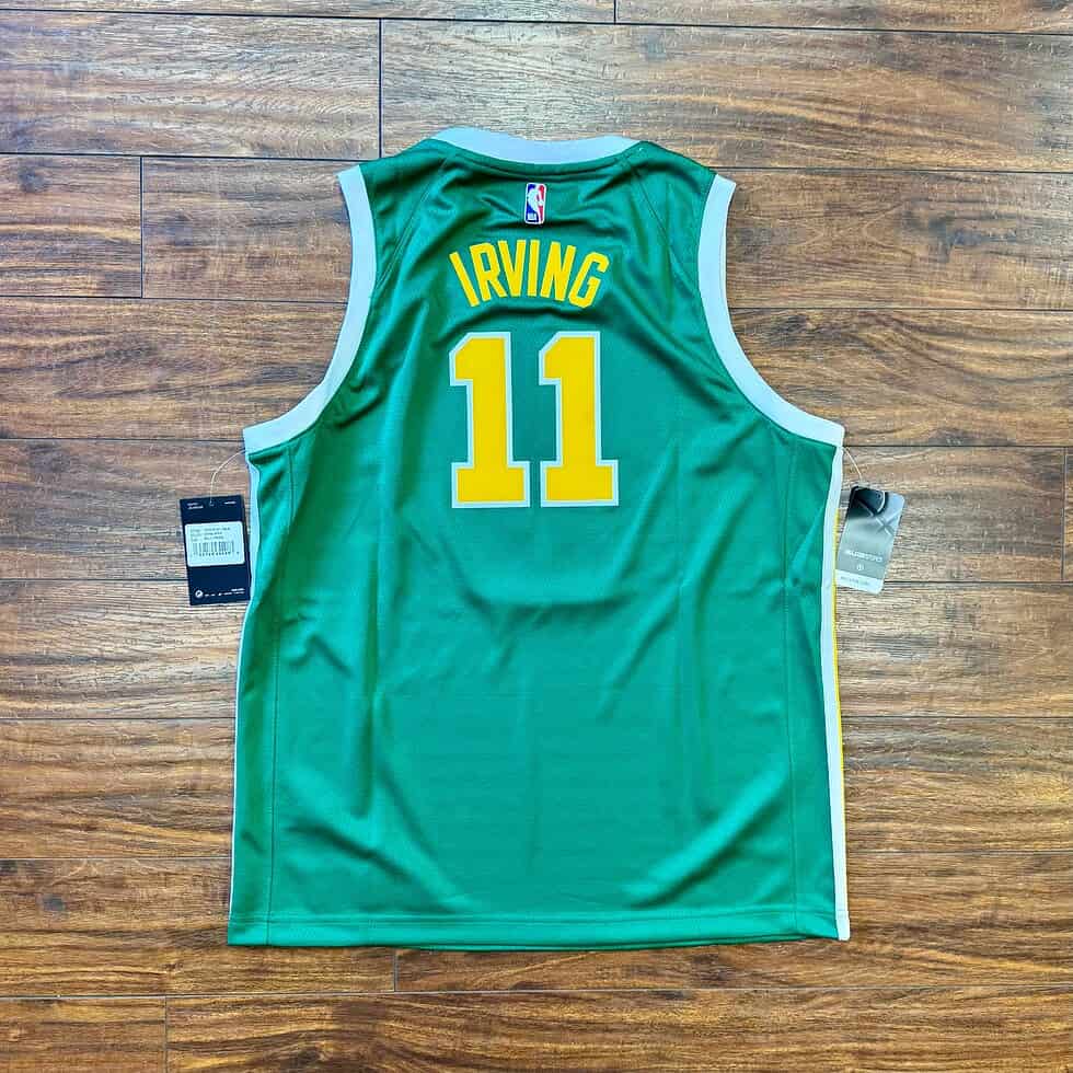 NWT Nike Boston Celtics Kyrie Irving Jersey Youth XL - Image 9