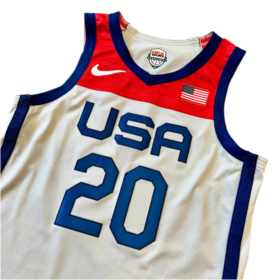 Nike USA 2020 Pro Cut Sample Jersey Grey Sz S - Image 4
