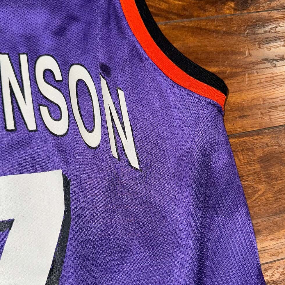 Champion Phoenix Suns Kevin Johnson Jersey Sz M - Image 4