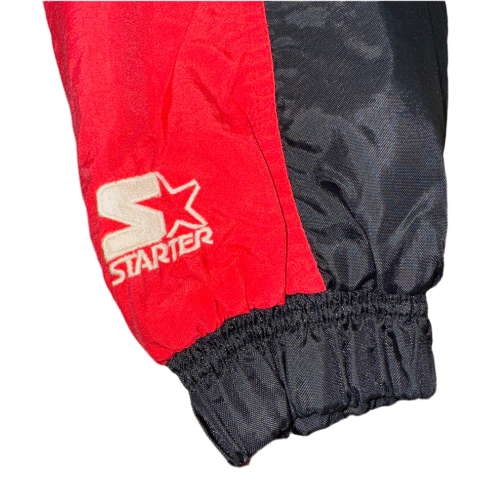 Starter Nebraska Huskers Puffer Jacket Sz YL - Image 5
