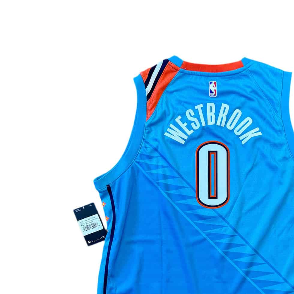 NWT Nike OKC Thunder Westbrook Jersey Youth XL - Image 2