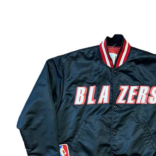 Starter 90's Blazers Satin Jacket Sz M