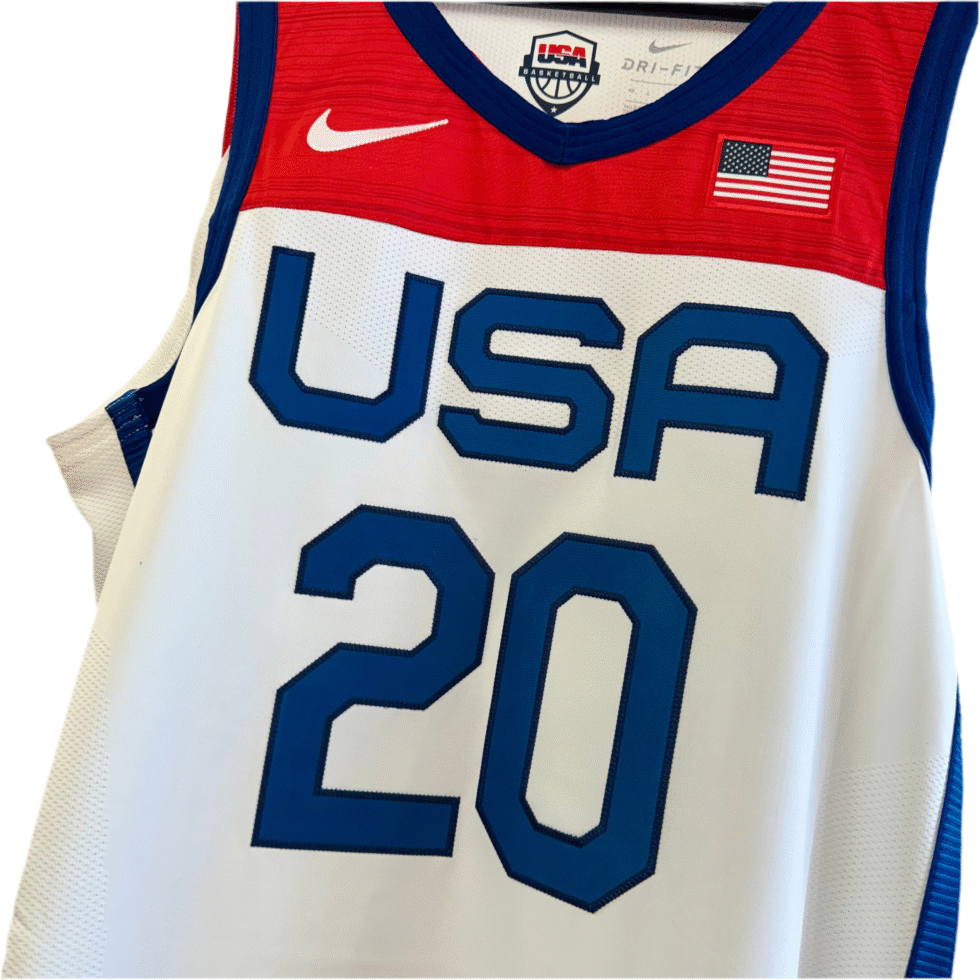 Nike Team USA Basketball Jersey Sz L - Image 6