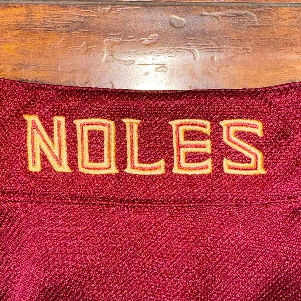 Nike Florida State Seminoles Ryan Lowery Game Worn Warm Up Sz XL - Image 4