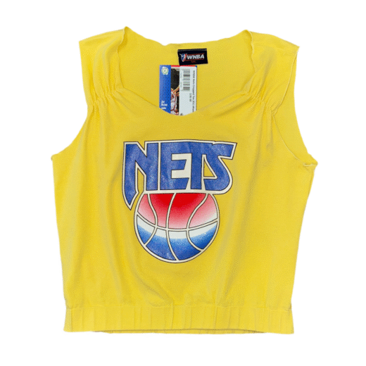 WNBA New Jerseys Nets Cropped Tee Sz 2X