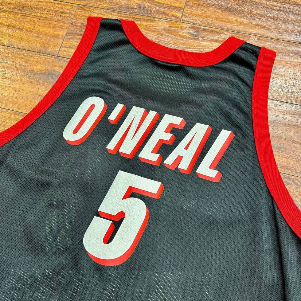 Champion 90's Blazers Jermaine O’Neal Jersey Sz 2X - Image 5