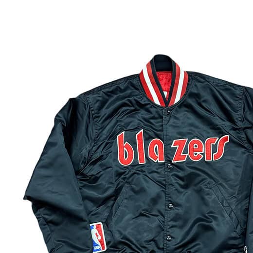 Starter 80's Blazers Satin Jacket Sz M