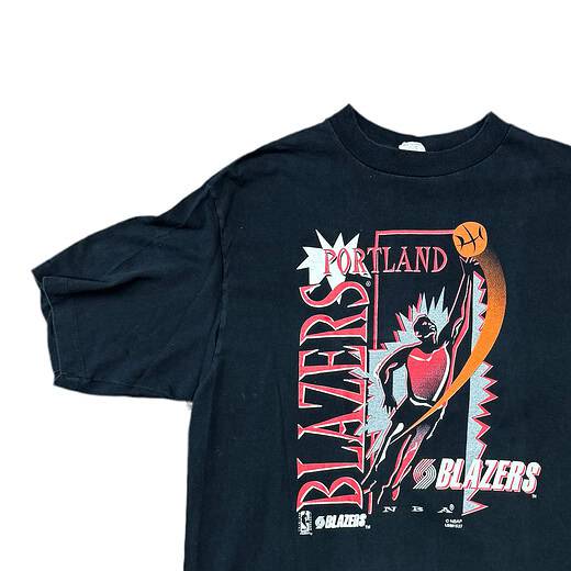 Competitor Portland Trail Blazers Superhero Tee Sz L