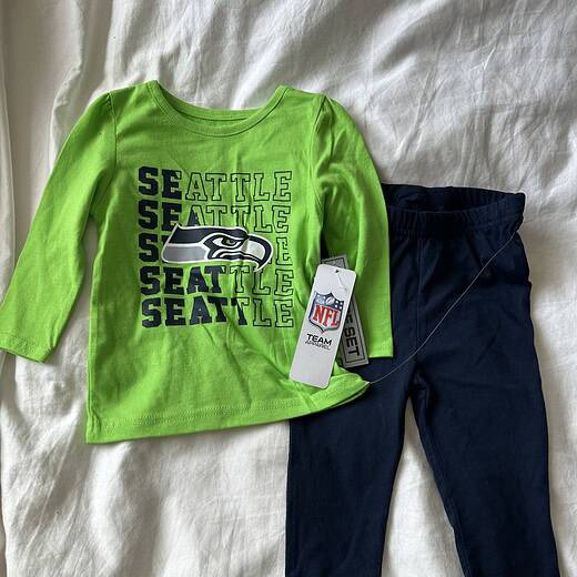 Seattle Seahawks Outfit Set
