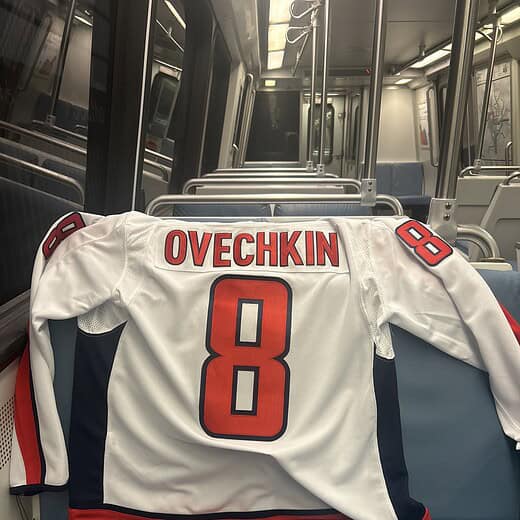 Fanatics Ovechkin Hockey Jersey