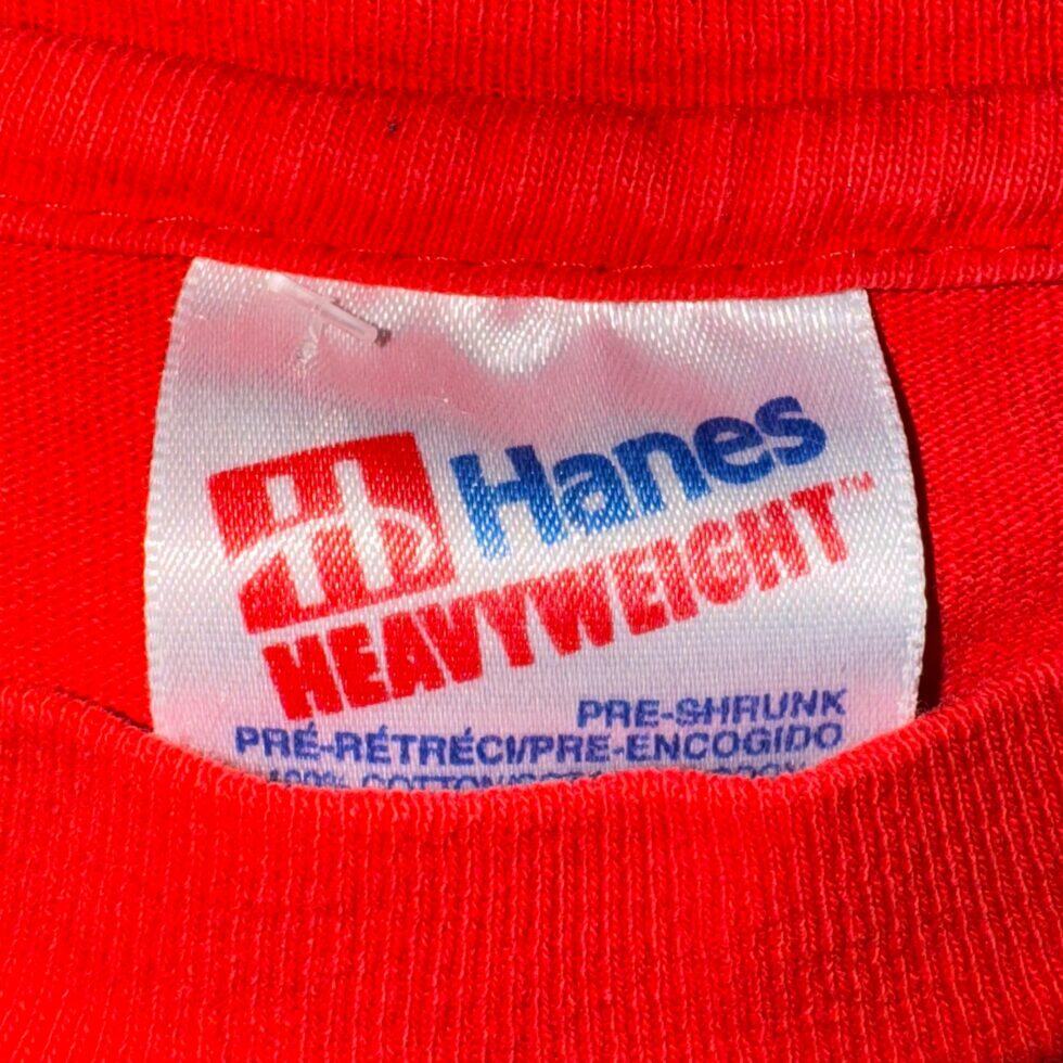 Team Hanes 90's Chicago Bulls Tee Sz 2X - Image 4