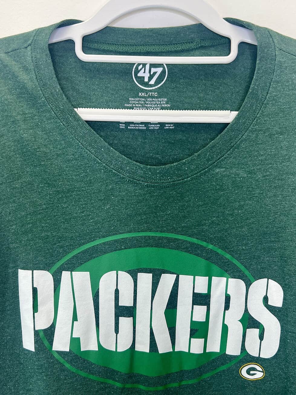 Packers Bold Logo Tee – '47 Brand XXL - Image 2