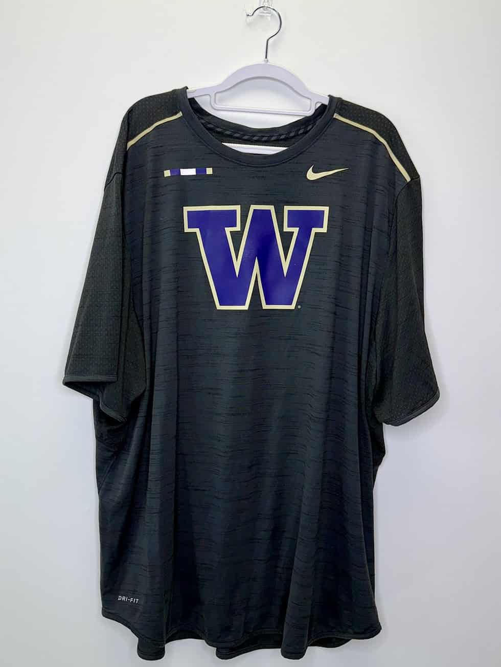 UW Huskies Nike Dri-FIT Football Athlete Shirt 3XL