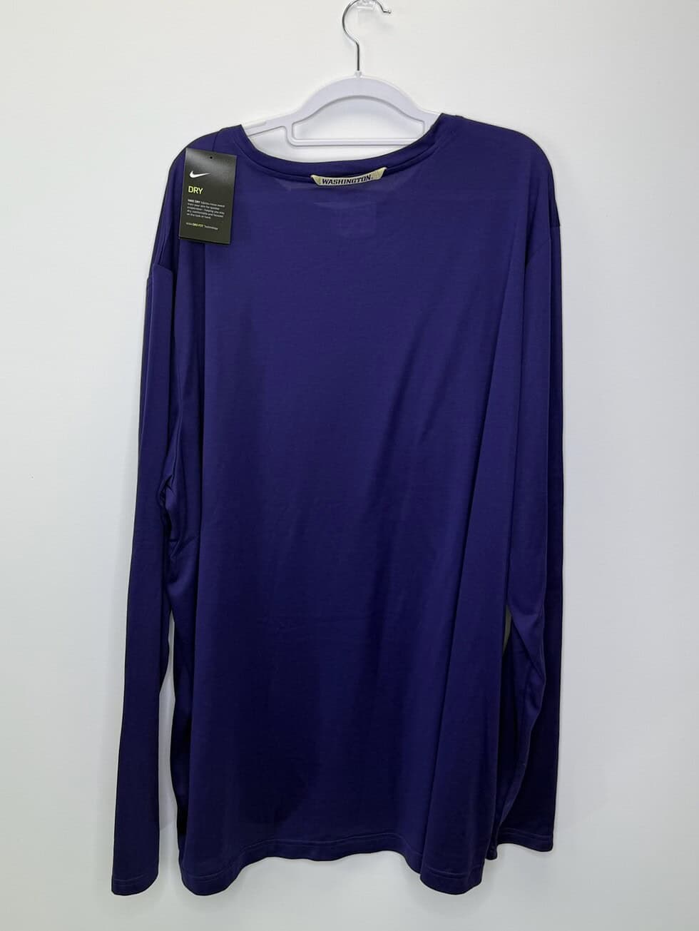 Washington Huskies Nike On-Field Long Sleeve Tee (3XL) - Image 4