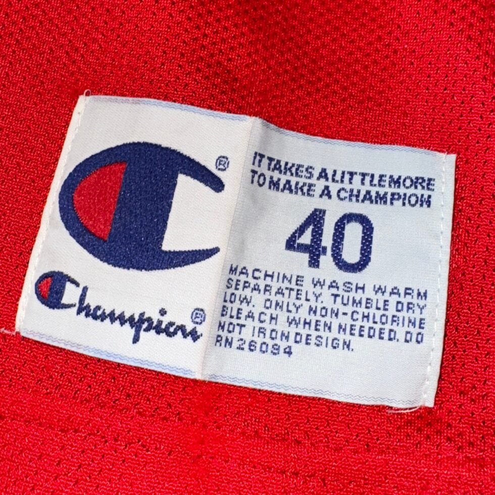Champion Chicago Bulls Dennis Rodman Jersey Sz M - Image 4