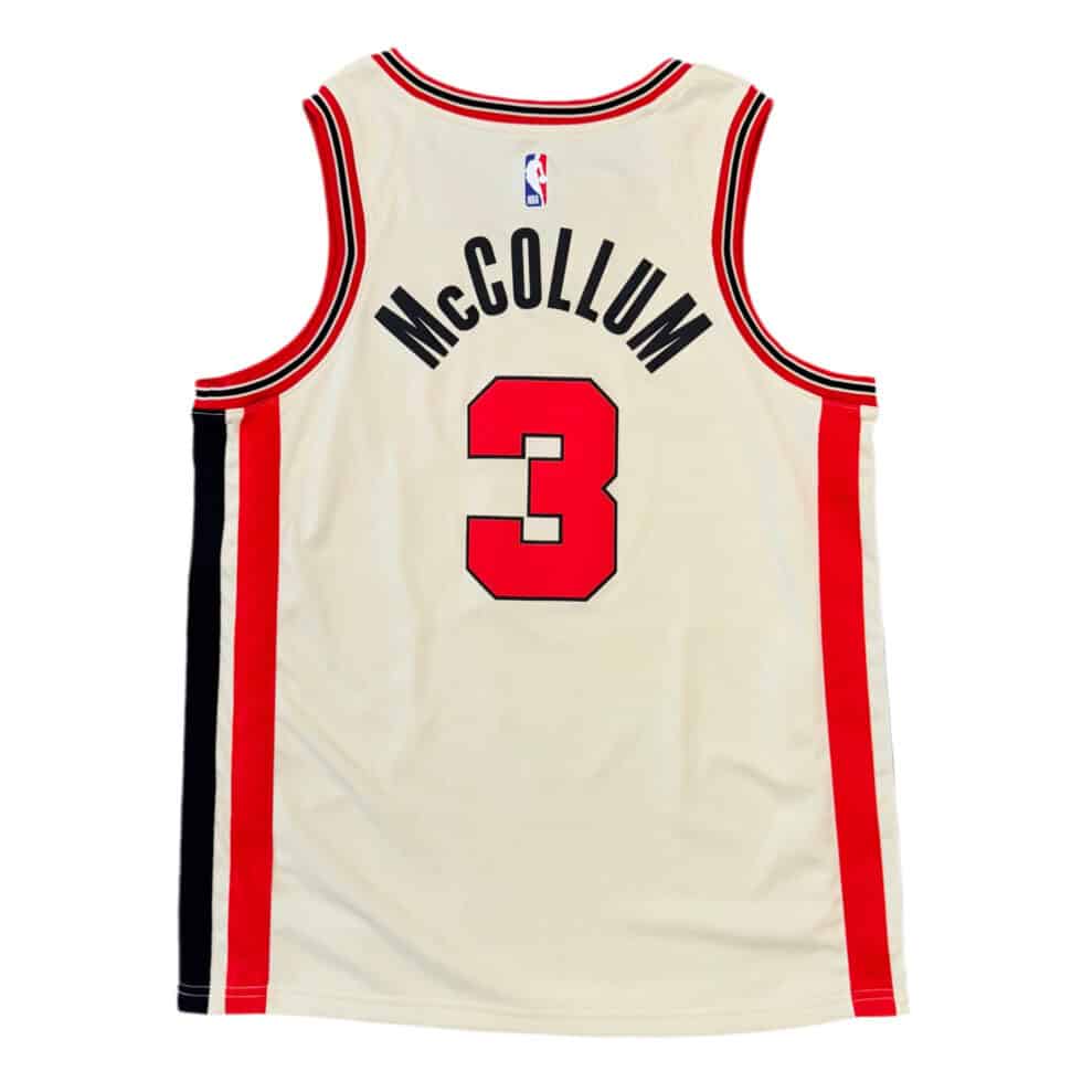 Nike Rip City Portland Trail Blazers CJ McCollum Jersey Sz L - Image 2