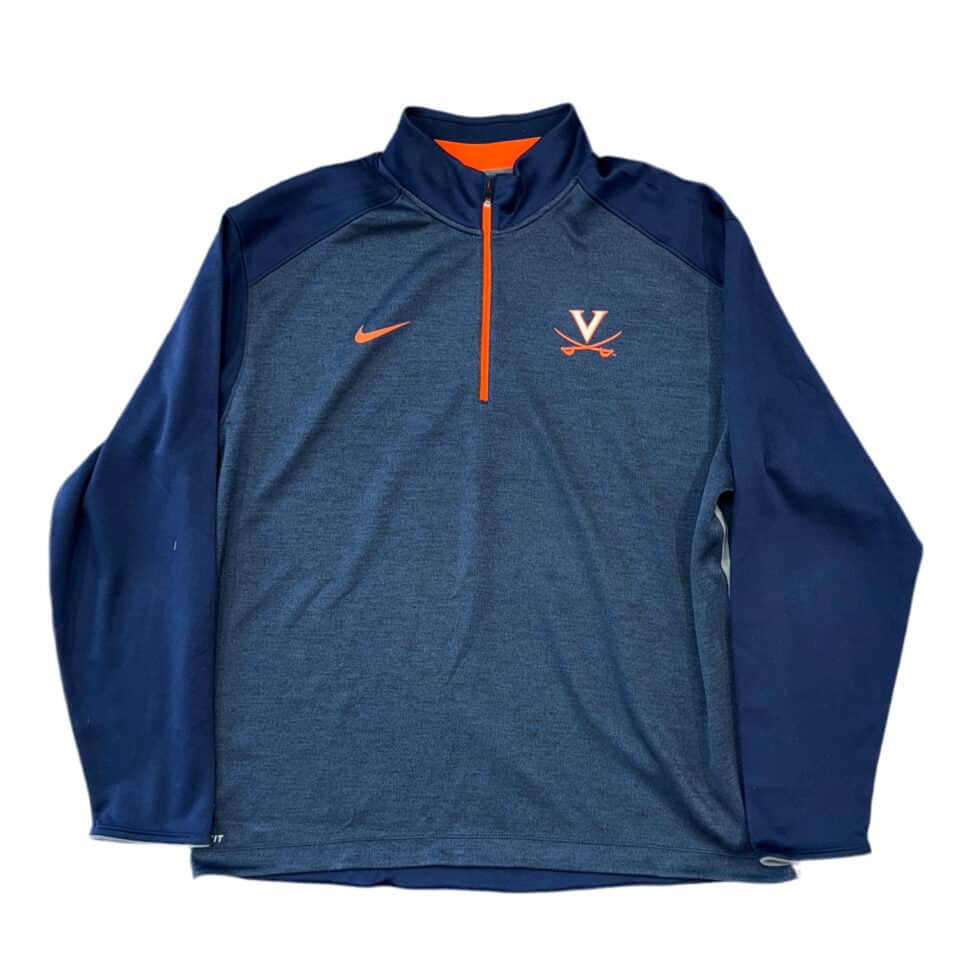 Nike Virginia Cavaliers Zip-Up Sz 2X