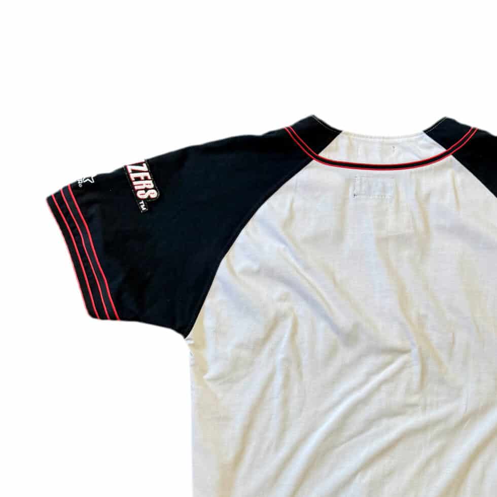 Starter 90's Blazers Baseball Button Up Jersey Sz XL - Image 2