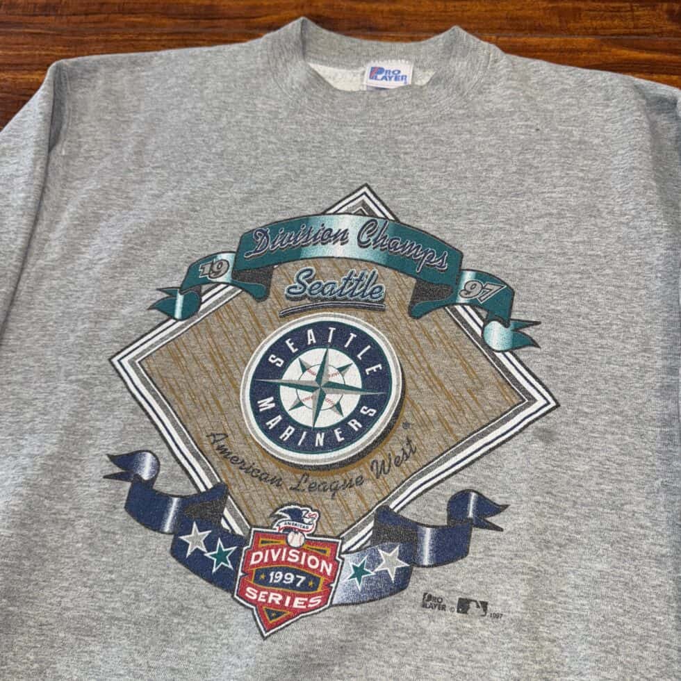 Pro Player Seattle Mariners Crew Men's L - Image 2
