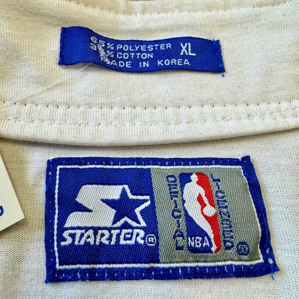 Starter 90's Blazers Baseball Button Up Jersey Sz XL - Image 5