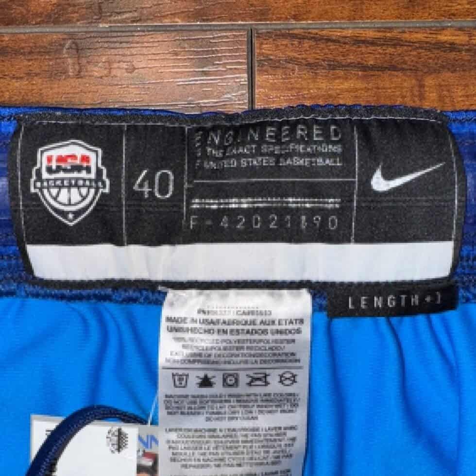 Nike Team Issued USA Shorts Sz XL+1 Length - Image 2