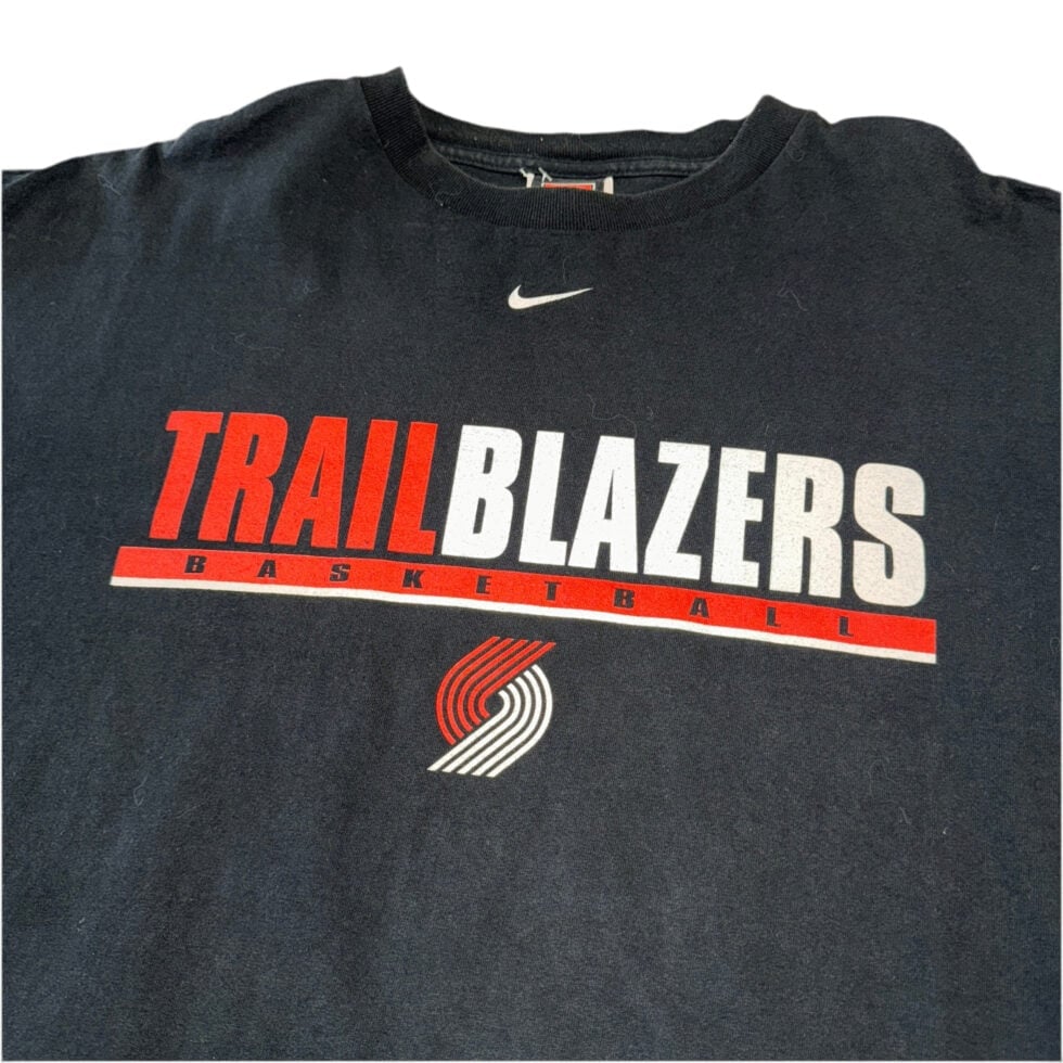 Nike 00's Portland Trail Blazers Tee Sz XL - Image 3