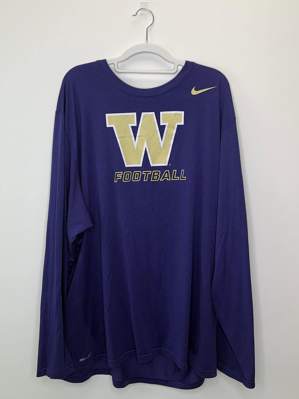 Washington Huskies Football Long-Sleeve 3XL