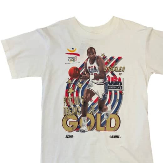 Salem Sportswear 1992 USA Going For Gold Tee Sz M