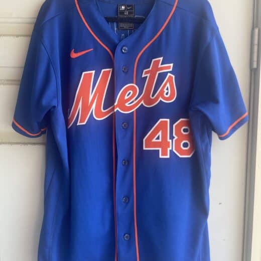 Authentic New York Mets Jacob DeGrom Jersey